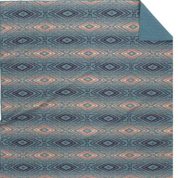 PENDLETON Sunset Cross Twin COVERLET SET - Picture 5 of 5